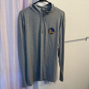 Antigua Heather Gray Golden State Pullover